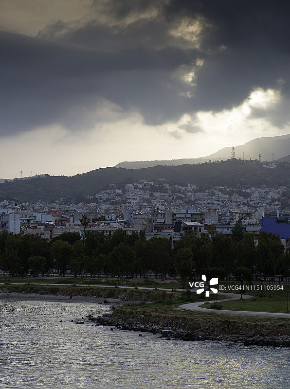 城市景观 - 希腊帕特拉斯港图片素材