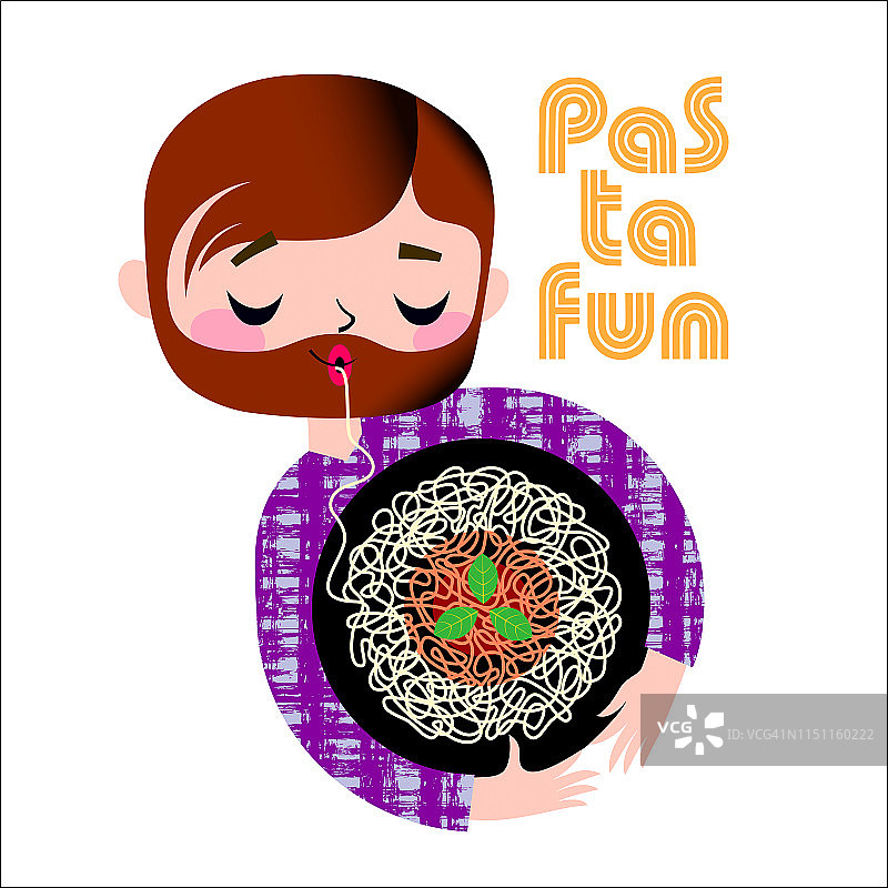 意大利面乐趣图片素材