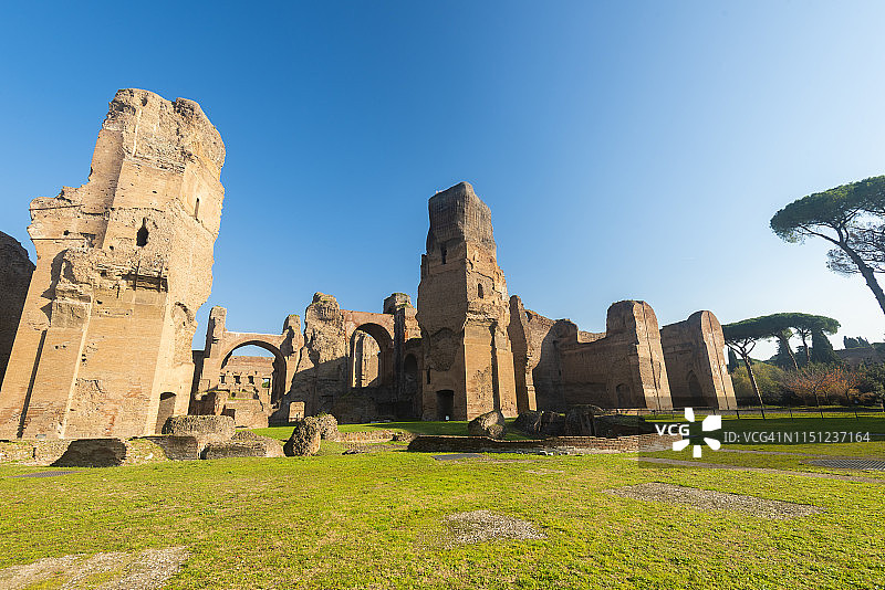 卡拉卡拉浴场图片素材