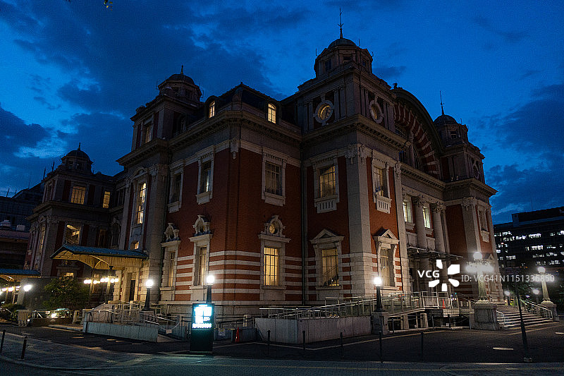 大阪中之岛的城市建筑图片素材