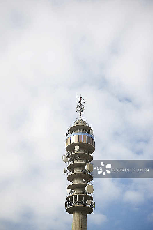 西班牙的电信塔图片素材