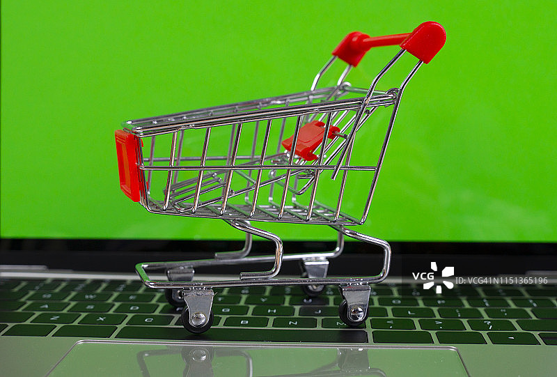 购物车在线购物概念图片素材