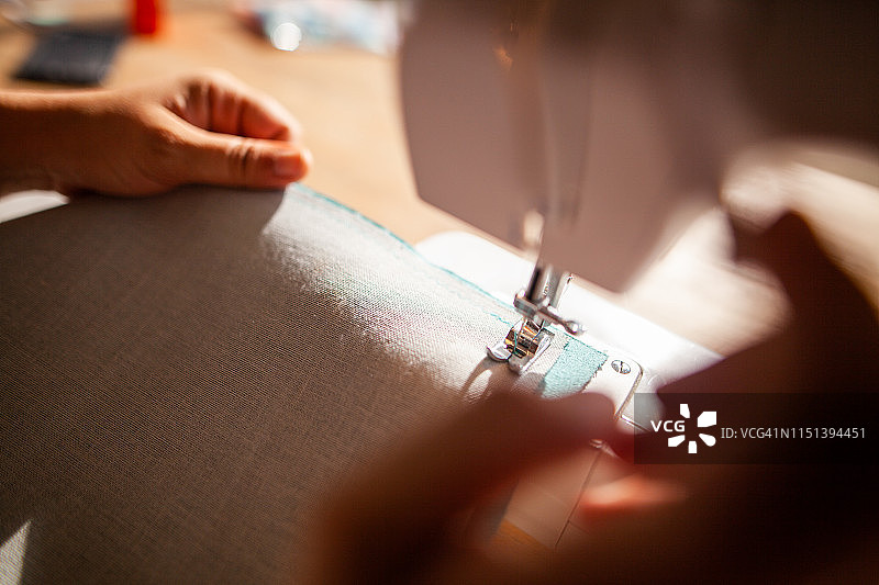 时装 - 缝纫机，缝纫的人图片素材