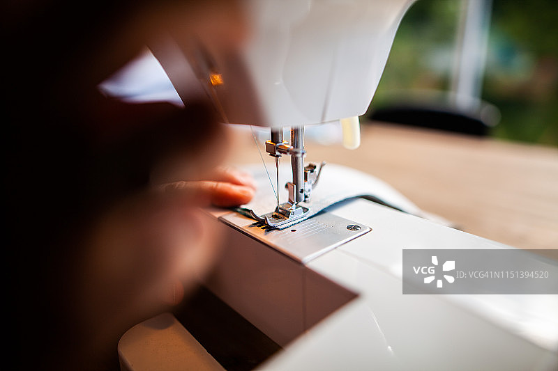 时装 - 缝纫机，缝纫的人图片素材