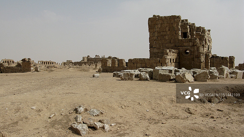 叙利亚塞尔吉奥波利斯（雷萨法）古城图片素材