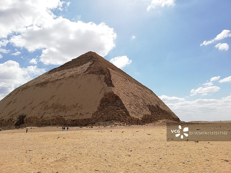 弯曲金字塔：代赫舒尔图片素材