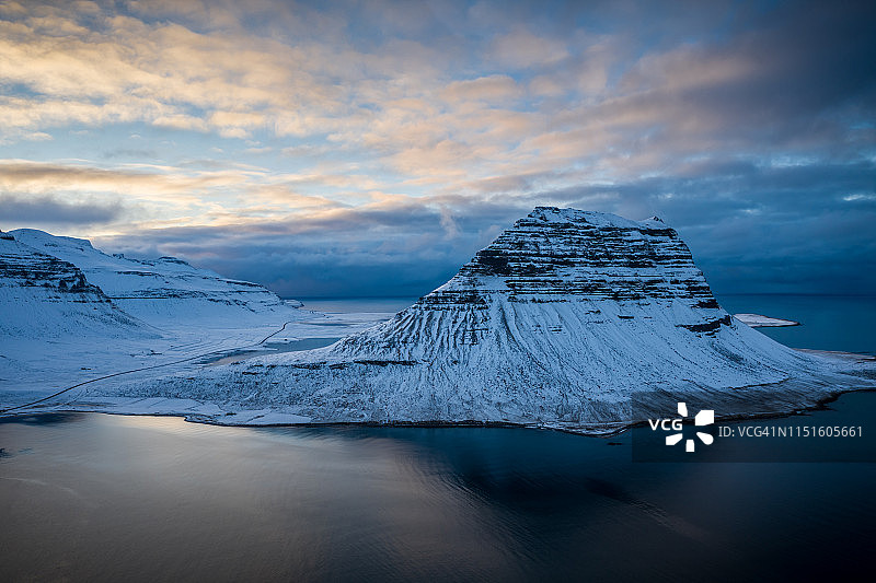 教会山航拍照片图片素材