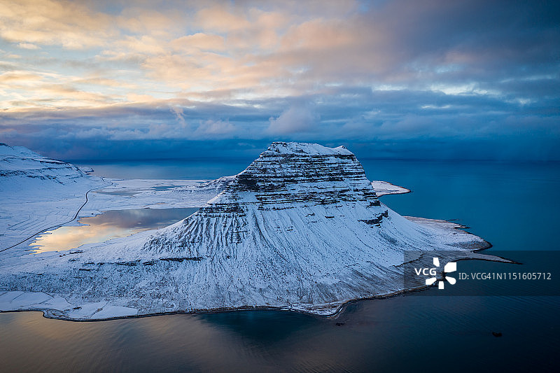 教会山航拍照片图片素材