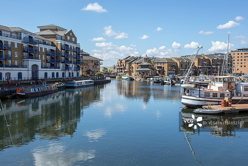 伦敦莱姆豪斯盆地图片素材