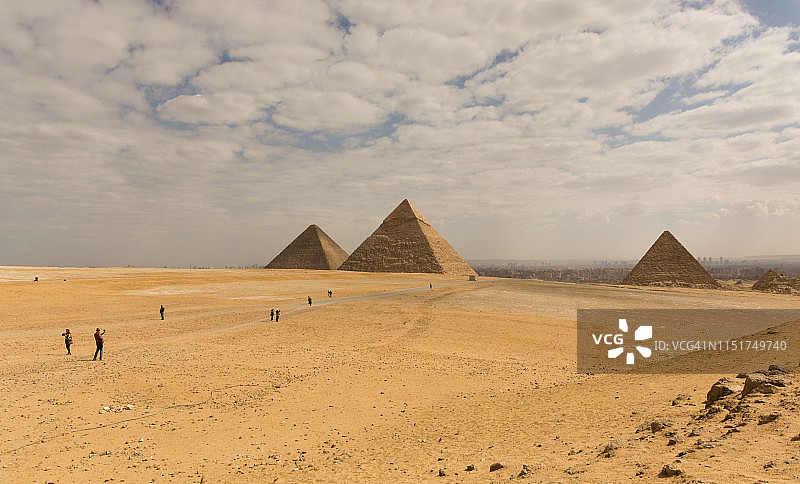 吉萨金字塔图片素材