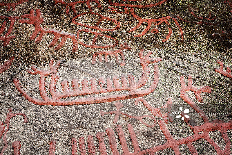 洞穴壁画图片素材