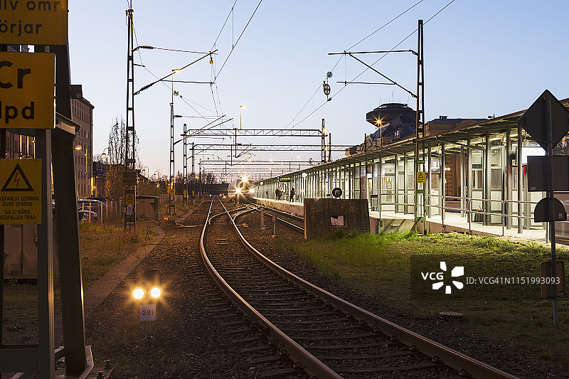 火车轨道图片素材