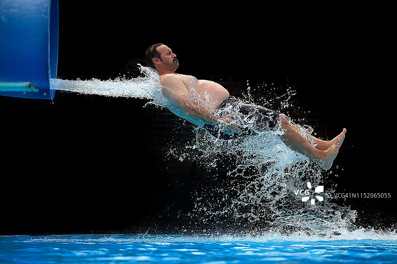 滑水道照片图片素材