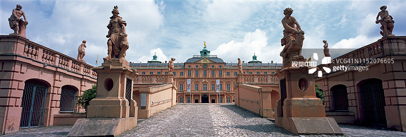 拉施塔特的巴洛克风格宫殿图片素材
