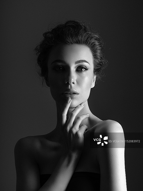 漂亮的女人图片素材