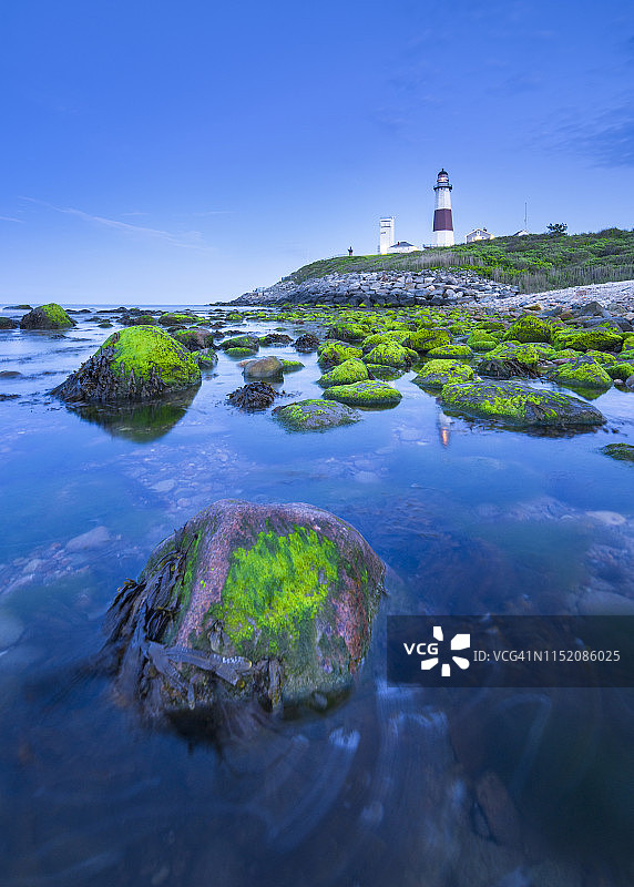 纽约长岛蒙托克角灯塔图片素材