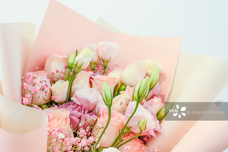 浪漫的粉色玫瑰图片素材