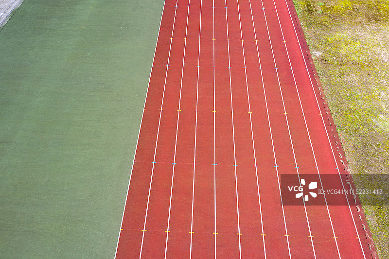 红色跑道图片素材