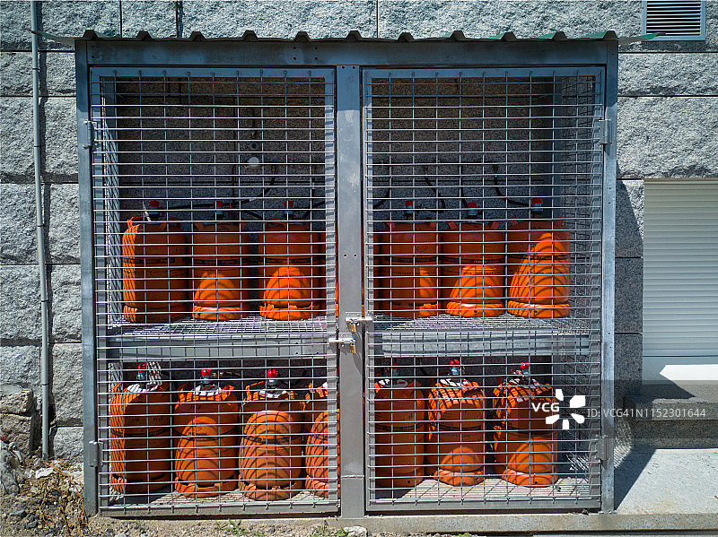 煤气罐图片素材