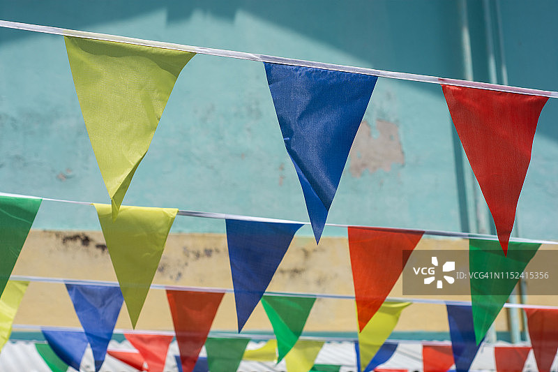 彩色旗帜图片素材