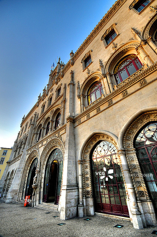 里斯本罗西奥火车站图片素材