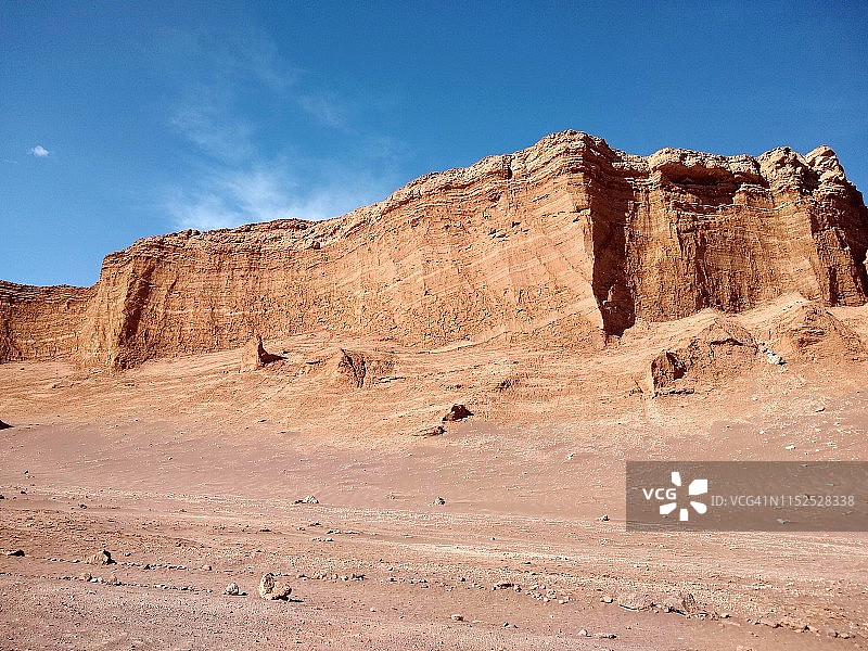 阿塔卡马沙漠月亮谷：地球上最干燥的地方图片素材