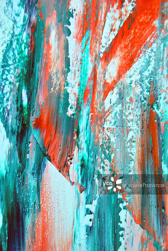 抽象彩绘帆布图片素材