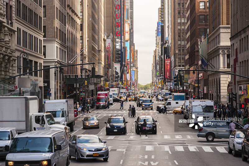 第七大道图片素材