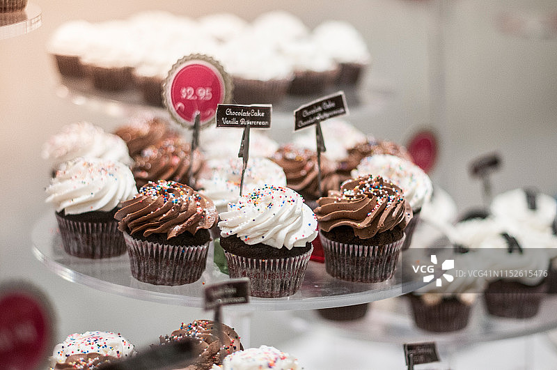 纽约的纸杯蛋糕图片素材