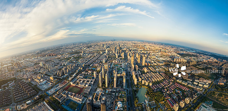 日落时分的苏州图片素材