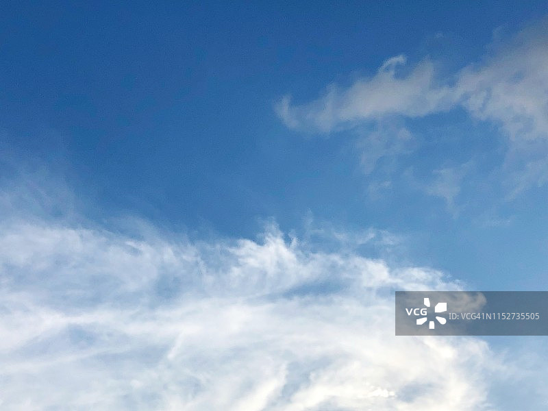 白云和蓝天图片素材