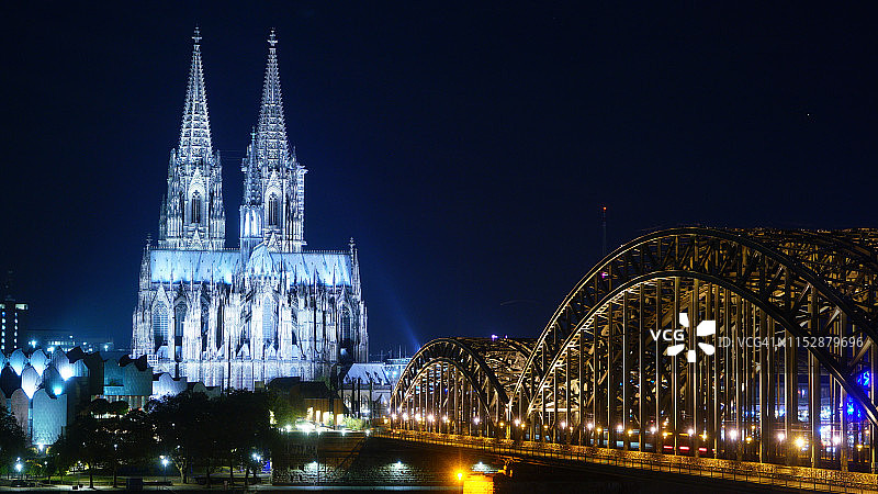 德国科隆大教堂——世界著名教堂之一图片素材