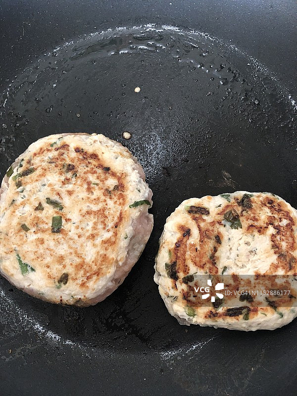 火鸡肉汉堡图片素材