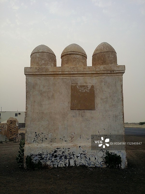 穆罕默德先知及其同伴在侯代比亚条约期间的休息地图片素材