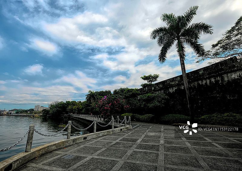 菲律宾马尼拉历史悠久的Intramuros图片素材