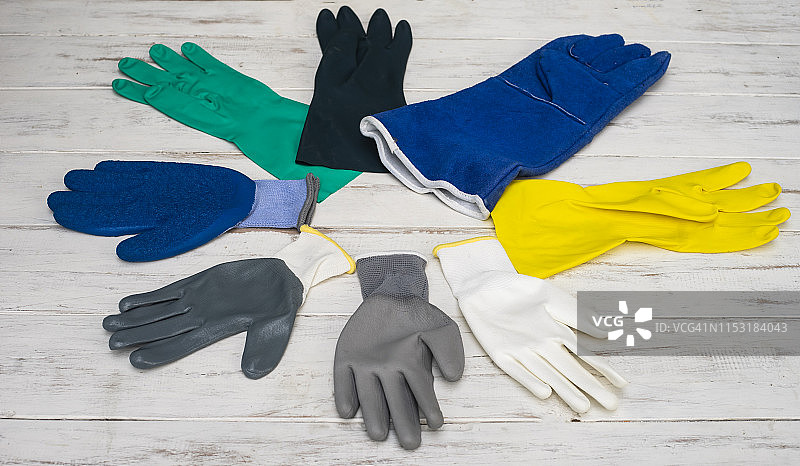 橡胶手套，防护图片素材