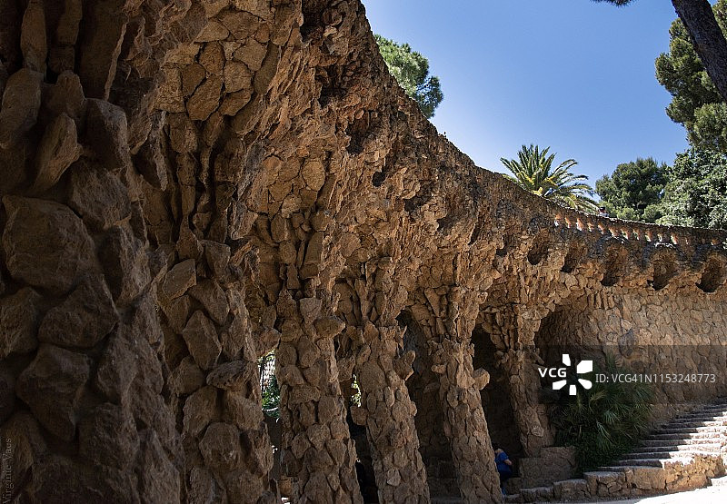 奎尔公园拱门图片素材