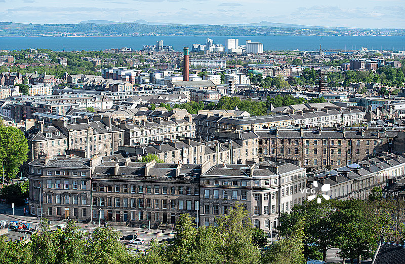 从卡尔顿山看利斯图片素材