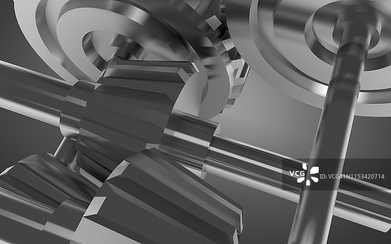 金属齿轮图片素材