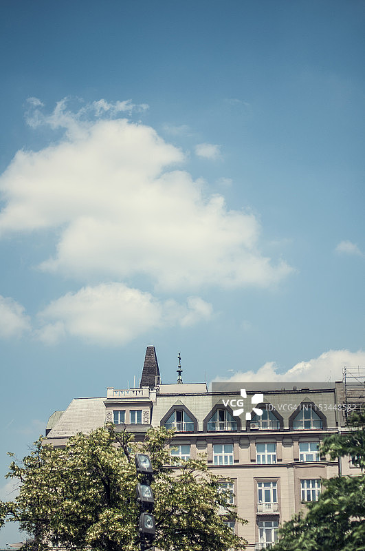 布达佩斯的房屋图片素材