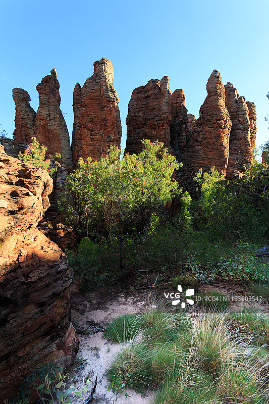 失落之城，澳大利亚北部地区利门国家公园图片素材