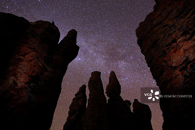 澳大利亚利门国家公园的银河图片素材