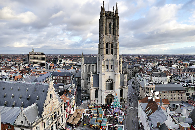 根特全景图图片素材