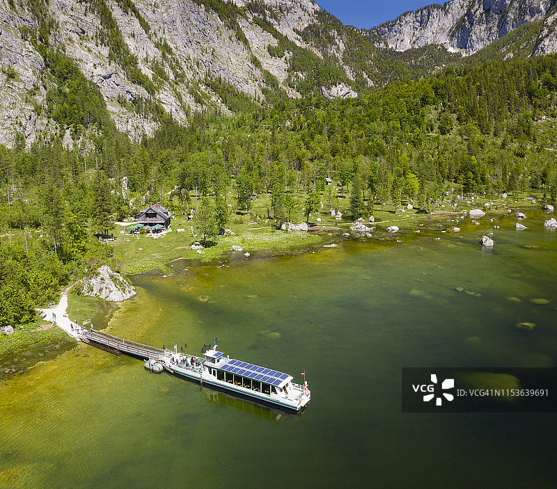 奥地利阿尔陶塞湖风光图片素材
