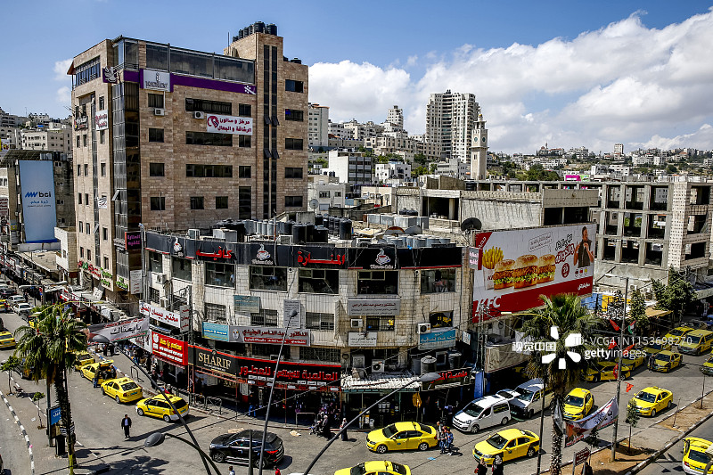 巴勒斯坦西岸希伯伦市中心图片素材