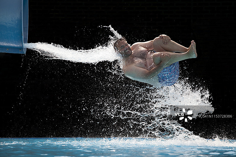 滑水道照片图片素材