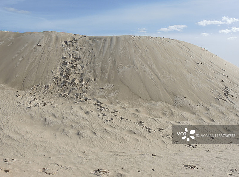 采沙场沙山风光图片素材