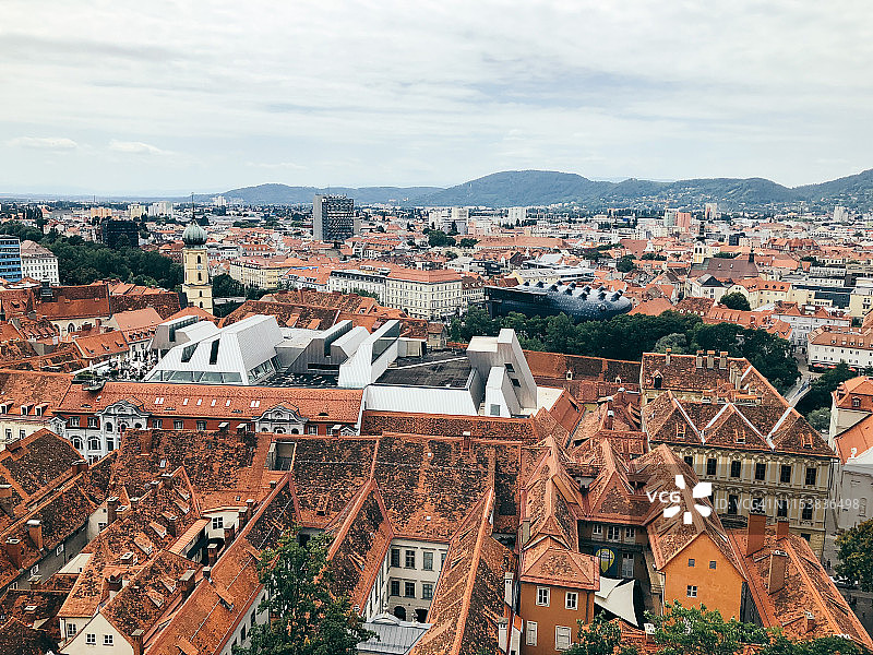 格拉茨城市风光图片素材