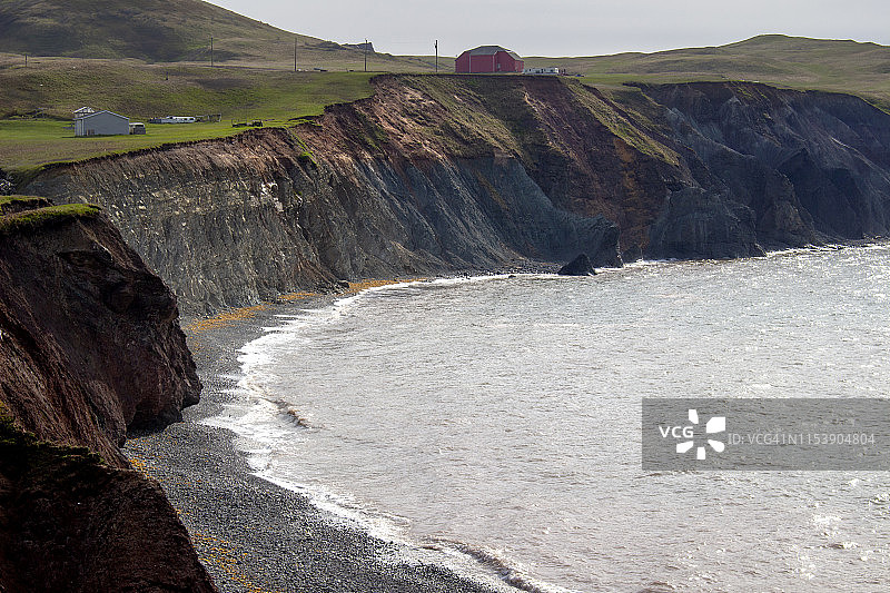 马格达伦群岛的入口岛图片素材