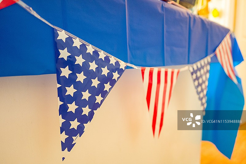 美国国旗banner图片素材